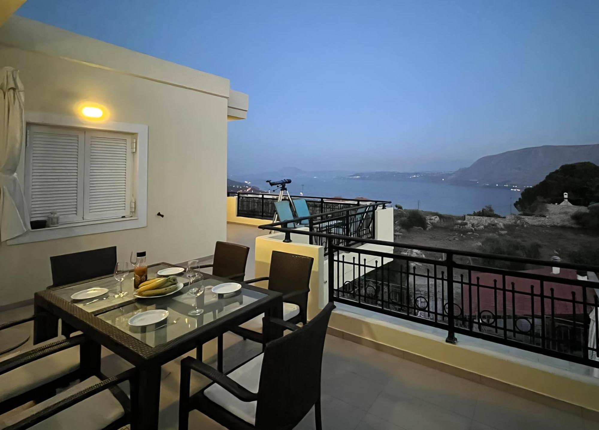 Souda Bay View With Private Pool Near Chania City ภายนอก รูปภาพ